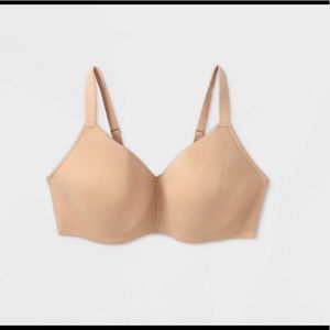 Auden 40DDD lightly lined, nude bra!